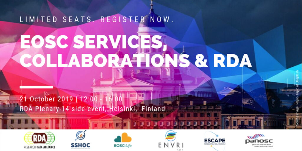EOSC Services, Collaborations and RDA event